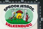 Sticker: Sprookjesbos Valkenburg (2), Verzenden, Zo goed als nieuw, Bedrijf of Vereniging