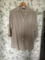 Ivy & you beige linnen blouse small 36, Kleding | Dames, Beige, Ophalen of Verzenden, Zo goed als nieuw, Maat 36 (S)