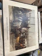 Schilderijen en prenten leiden, Ophalen