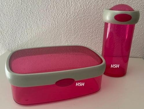 Lunchbox en beker Mepal, Huis en Inrichting, Keuken | Keukenbenodigdheden, Gebruikt, Ophalen of Verzenden