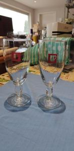 glas bierglazen Whitbread De Eendracht  2 stuks, Verzamelen, Ophalen of Verzenden, Zo goed als nieuw, Glas of Glazen, Overige merken