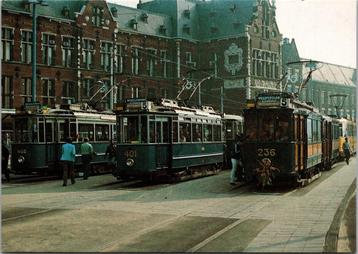 Trams museumlijn - Stationsplein Amsterdam (1980)