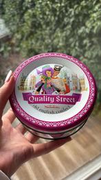 Vintage Quality Street Blikken Trommel, Verzamelen, Blikken, Ophalen of Verzenden, Gebruikt, Koek(jes), Overige merken