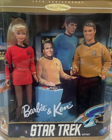 Barbie & Ken Star Trek 1997  giftset collector item  beschikbaar voor biedingen