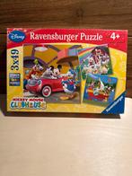 Ravenburger Disney Mickey Mouse Puzzel - 3x49 stukjes, Ophalen, Meer dan 50 stukjes, Zo goed als nieuw, 4 tot 6 jaar