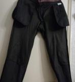 NEtte Gevoerde MEYER pantalon monza Broek Zwart 24 W34, Zwart, Meyer, Zo goed als nieuw, Verzenden