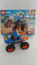 Lego City 60180 Monster truck, Ophalen of Verzenden, Zo goed als nieuw, Complete set, Lego