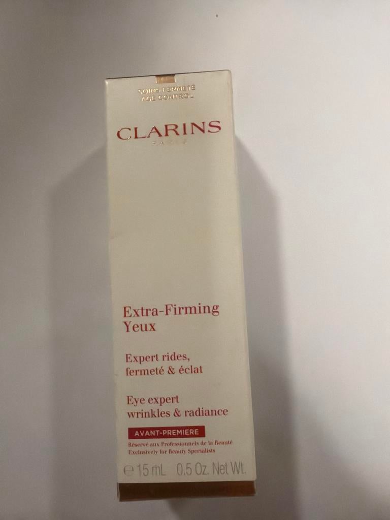 Clarins Extra-Firming Yeux Oogcrème, Ogen, Wit, Nieuw, Ophalen of Verzenden
