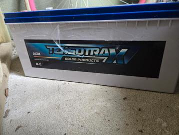 tensotrax accu 230ah 12 volt solar products, zonnepaneel beschikbaar voor biedingen