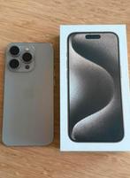 Iphone 15 Pro 256gb Titanium 1 jaar oud, Telecommunicatie, Mobiele telefoons | Apple iPhone, 256 GB, Zwart, 88 %, Ophalen of Verzenden