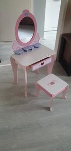 Kinder kap tafel / make up tafel, Huis en Inrichting, Tafels | Kaptafels, Gebruikt, Minder dan 100 cm, Hout, 50 tot 100 cm