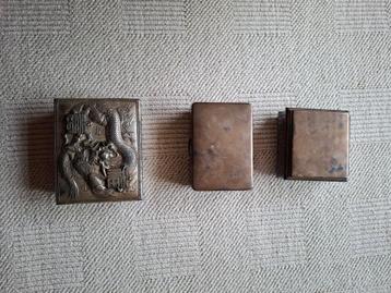 3 tabaksdozen. beschikbaar voor biedingen