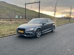 Audi A3 S-line 1.4 Tfsi 110KW COD Sedan 2015 Daytona Grijs, Voorwielaandrijving, 4 cilinders, Leder en Stof, Origineel Nederlands