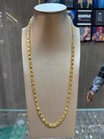 18KT Goud - 46.7 Gram - Ketting - PLATTE KONING, Ophalen, Nieuw, Goud, Goud