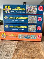 Vier puzzels Jan van Haasteren, Hobby en Vrije tijd, Denksport en Puzzels, Ophalen of Verzenden, 500 t/m 1500 stukjes, Gebruikt