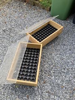 2 Nieuwe puntgave STEKbakken, ophalen als je tijd hebt!, Tuin en Terras, Kweekspullen, Nieuw, Kweekbak, Ophalen