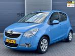 Opel Agila 1.0 Enjoy Airco/Apk/Cv, Gebruikt, Blauw, 996 cc, Origineel Nederlands