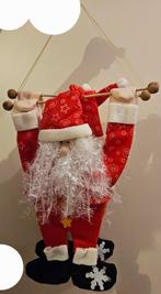 2x Leuke hangdecoratie "kerstman" NIEUW!, Ophalen of Verzenden, Nieuw