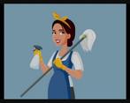 schoonmaakster aangeboden/cleaning lady offered