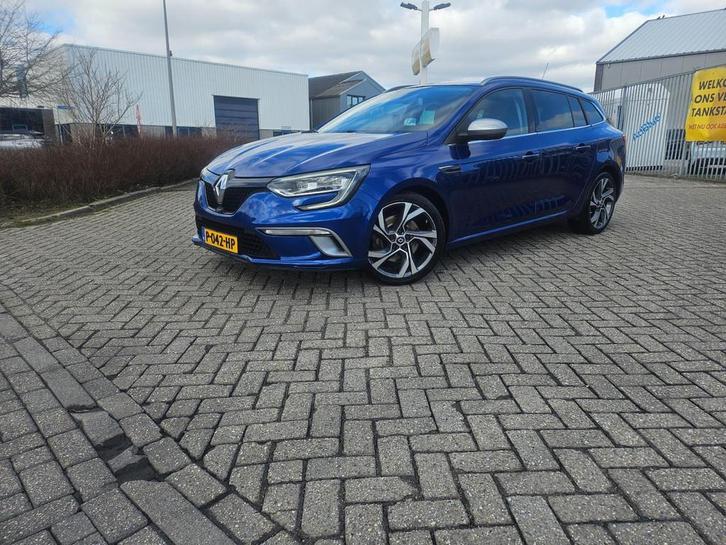 Renault Mégane Estate 1.6 TCe GT#Automaat#205pk#Sport#Apk, Auto's, Renault, Te koop, Mégane, ABS, Airbags, Airconditioning, Boordcomputer