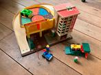 Fisher Price garage met autolift en parkeerdek, Kinderen en Baby's, Speelgoed | Fisher-Price, Speelset, Gebruikt, Ophalen of Verzenden