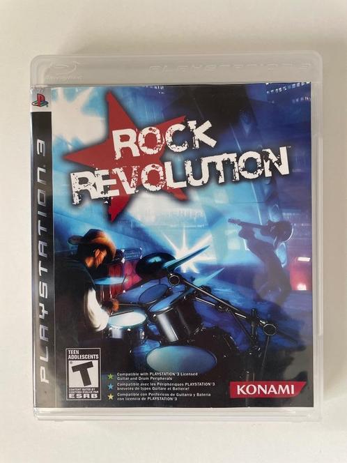 Rock Revolution – PlayStation 3, Spelcomputers en Games, Games | Sony PlayStation 3, Zo goed als nieuw, Muziek, 1 speler, Vanaf 3 jaar