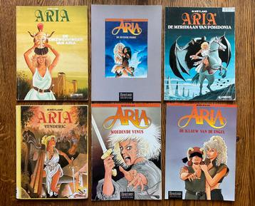6 Aria stripboeken M.Weyland nrs. 1 3 8 15 18 en 21  beschikbaar voor biedingen