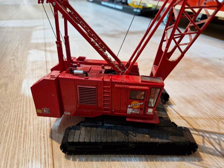 Manitowoc 4100 Kraan Model nieuwstaat, Hobby en Vrije tijd, Modelbouw | Auto's en Voertuigen, Zo goed als nieuw, Overige typen