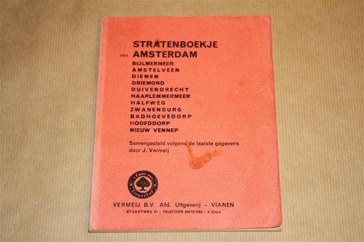 Stratenboekje Amsterdam - Bijlmermeer e.d. - Ca 1960, Boeken, Geschiedenis | Stad en Regio, Gelezen, 20e eeuw of later, Ophalen of Verzenden