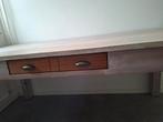 Mooie houten bureau / tafel, 100 tot 150 cm, Ophalen of Verzenden, Landelijk, 150 tot 200 cm