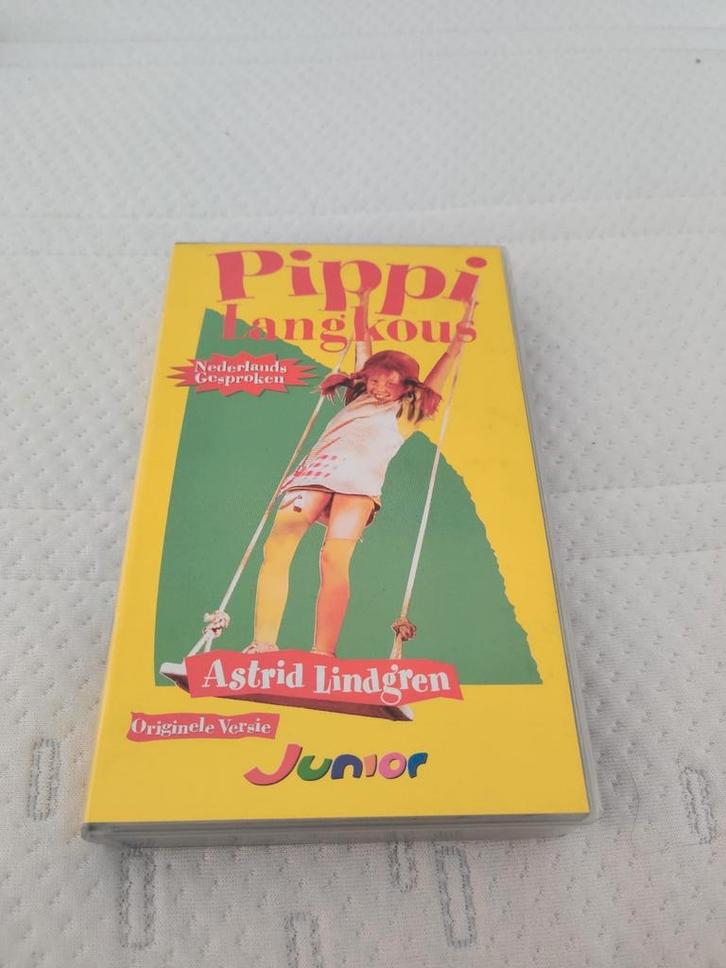 Pippi Langkous, Cd's en Dvd's, VHS | Kinderen en Jeugd, Zo goed als nieuw, Kinderprogramma's en -films, Overige typen, Alle leeftijden