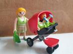 Playmobil 5573 City Life Tweeling kinderwagen, Kinderen en Baby's, Speelgoed | Playmobil, Complete set, Ophalen of Verzenden, Zo goed als nieuw