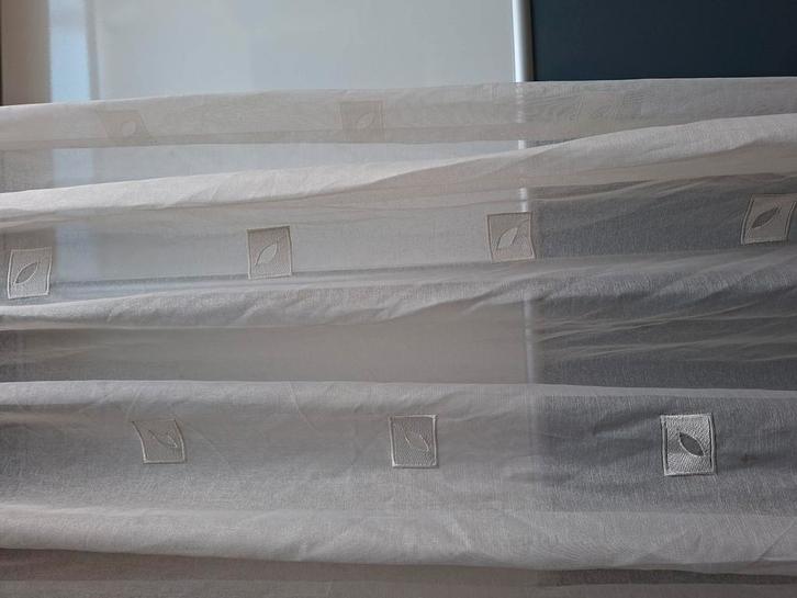 Vitrages en inbetween gordijnen vanaf €1,00 per meter, Huis en Inrichting, Stoffering | Tapijten en Kleden, Nieuw, 200 cm of meer