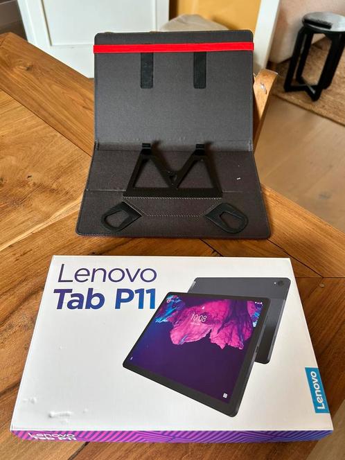 Ongebruikte Lenovo Tab P11 inclusief nieuw hoesje, Computers en Software, Android Tablets, Zo goed als nieuw, 10 inch, 64 GB, Uitbreidbaar geheugen