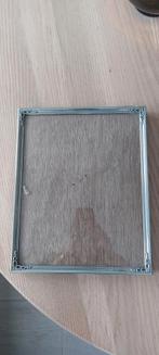 Zilveren fotolijst met bol glas - 14x30 cm, Ophalen of Verzenden, Gebruikt
