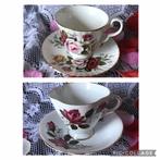 2 Kop en schotels Windsor en Royal Windsor England, Antiek en Kunst, Antiek | Servies los, Ophalen of Verzenden