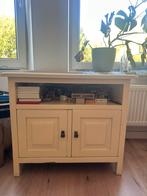 Mooie witte houten televisiemeubel of kastje h:70 b:80 d:42, Ophalen, Gebruikt, 50 tot 100 cm, Minder dan 100 cm