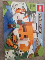LEGO Minecraft 21178 - De Vossenburcht, Ophalen of Verzenden, Gebruikt, Complete set, Lego