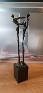 Bronzen beeld hand geven, Ophalen of Verzenden