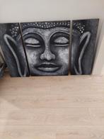 Boeddha Drieluik 115x80cm, Ophalen of Verzenden