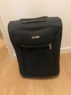 Handbagage koffer Line zwart, Sieraden, Tassen en Uiterlijk, Koffers, 50 tot 60 cm, Hard kunststof, Ophalen of Verzenden, Zo goed als nieuw