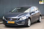 Volvo V60 2.0 D4 Momentum Navigatie/Parkeersensor/Trekhaak/1, Voorwielaandrijving, 4 cilinders, Blauw, Leder en Stof