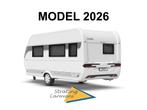 Hobby De Luxe 460 SFF NIEUW!! QUEENSBED!!, Caravans en Kamperen, Overige typen, Hobby, Schokbreker, Bedrijf