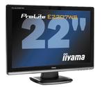 iiyama ProLite E2207WS LCD 22-inch Monitor, Ingebouwde speakers, Ilyama, Ophalen of Verzenden, Zo goed als nieuw