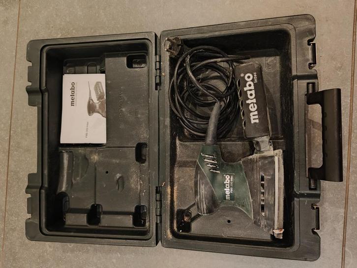 Metabo delta schuurmachine, Doe-het-zelf en Verbouw, Gereedschap | Schuurmachines, Zo goed als nieuw, Overige typen, Minder dan 600 watt