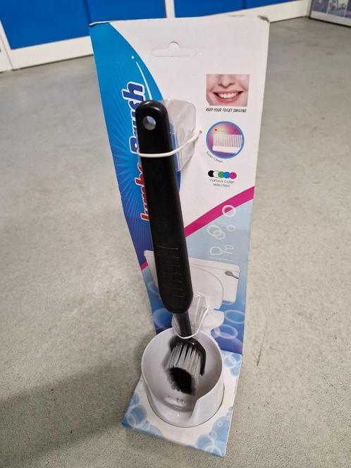 Grote tandenborstel WC Borstel NIEUW, Huis en Inrichting, Badkamer | Badtextiel en Accessoires, Nieuw, Overige typen, Zwart, Ophalen of Verzenden