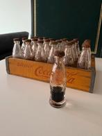 Coca-Cola Miniatuur Flesjes in Krat, Ophalen of Verzenden