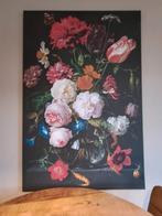 Groot canvas schilderij met bloemen (100 x 150), Huis en Inrichting, Ophalen, 75 tot 100 cm, 75 cm of meer, Print