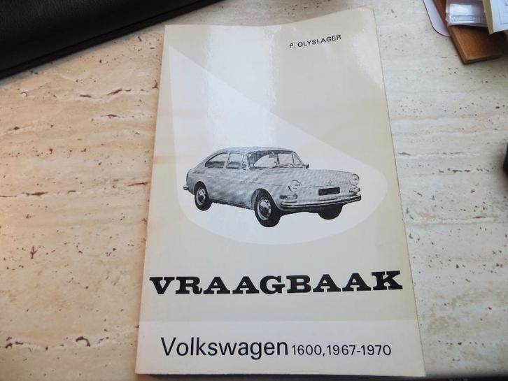 Vraagbaak Volkswagen 1600, 1600 TL, Variant, VW Karmann Ghia, Auto diversen, Handleidingen en Instructieboekjes, Ophalen of Verzenden
