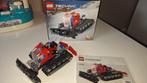 Lego technic 42148 snow groomer, Ophalen of Verzenden, Zo goed als nieuw, Complete set, Lego